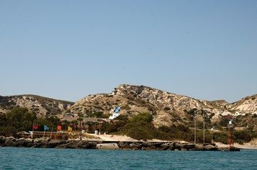Tour en catamaran au large de la plage de Kardamena (Kos-Grèce)
