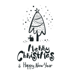 Merry Christmas card design