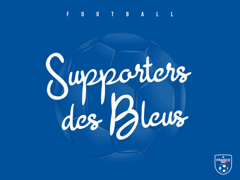 FOOTBALL - Supporters des Bleus