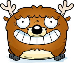 Cartoon Deer Smiling
