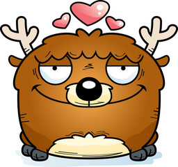 Cartoon Deer Love