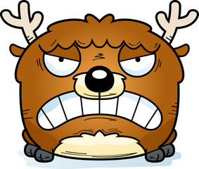 Cartoon Deer Mad