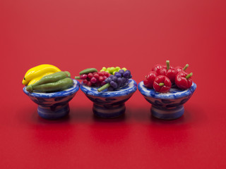 Fruit pieces