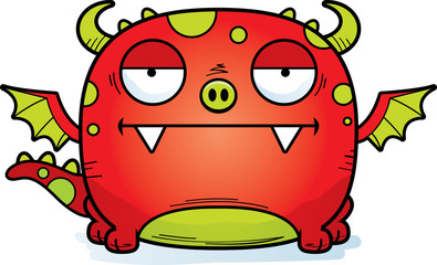 Bored Cartoon Dragon