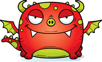 Evil Cartoon Dragon
