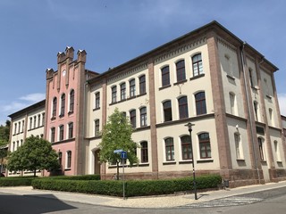 Fototapeta na wymiar Gymnasium Bad Frankenhausen 