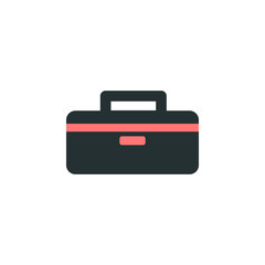 tool bag icon. Element of web icon with one color for mobile concept and web apps. Isolated tool bag icon can be used for web and mobile