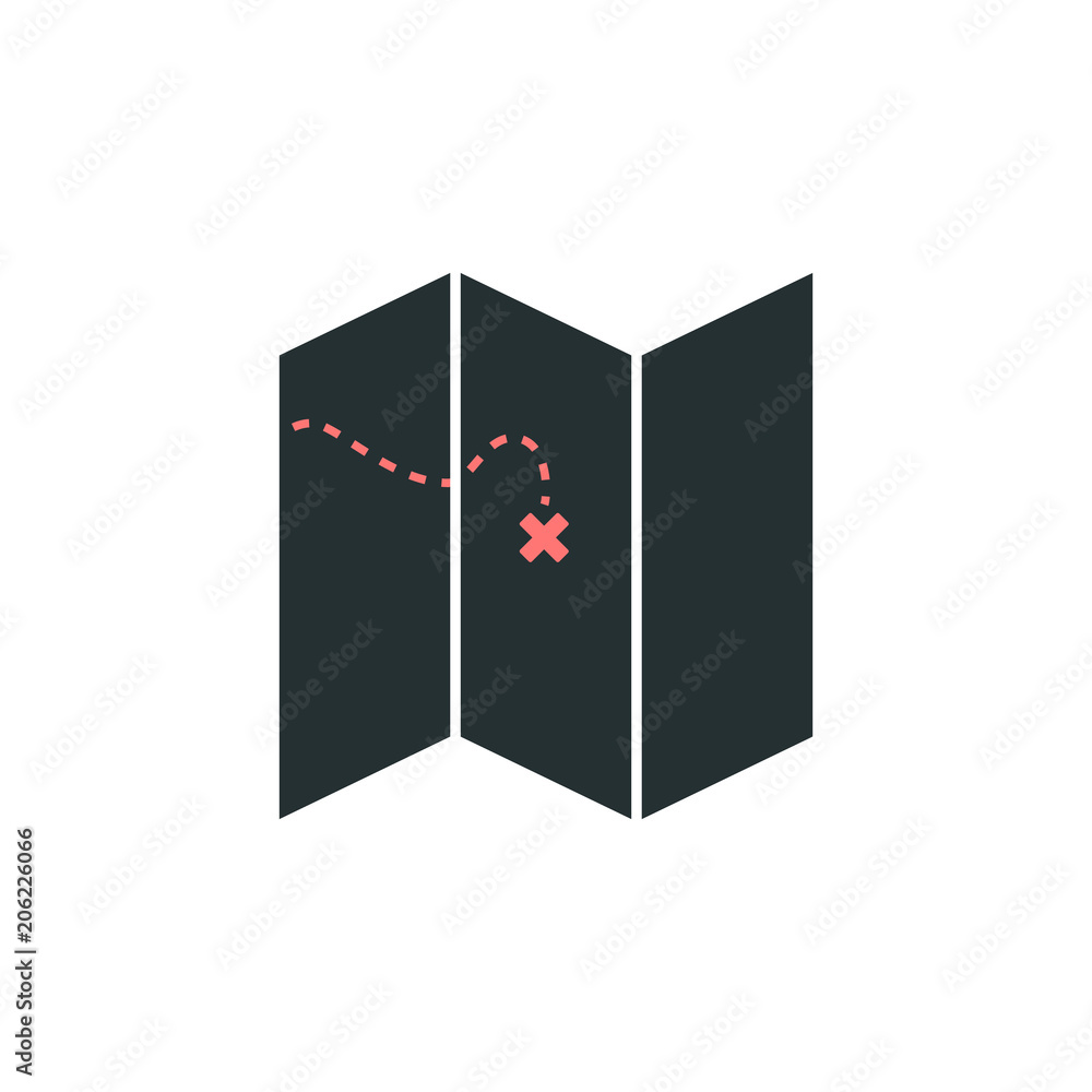 Aufkleber open card icon. element of web icon with one color for mobile concept and web apps. isolated open ca