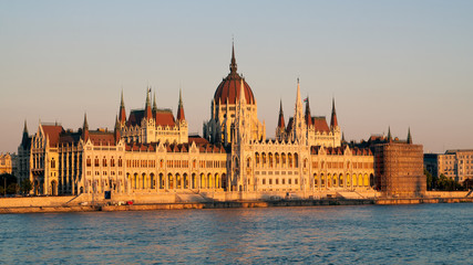 Fototapeta na wymiar Hungary Parliament Budapest