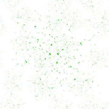 Green Confetti Seamless Pattern