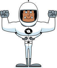 Cartoon Angry Astronaut © corythoman
