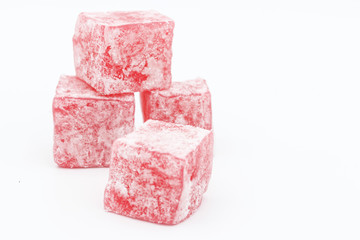Turkish delight ,lokum, rose aroma