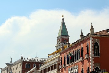 Stadtansichten von Venedig.