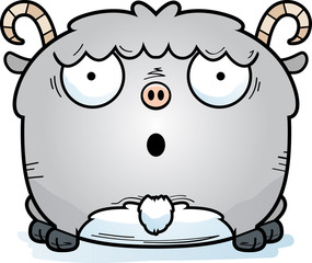 Surprised Little Goat