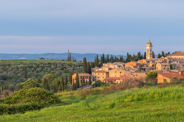Obraz premium View of San Quirico d'Orcia in Italy