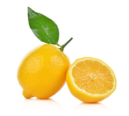 lemon isolated on white background