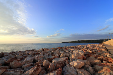Fototapeta na wymiar Black Sea coastline