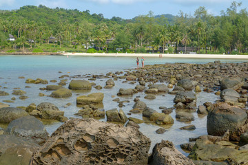 The coast of Koh Kood island