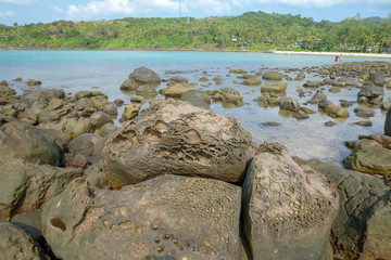 The coast of Koh Kood island
