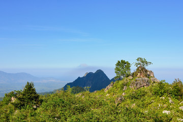 view from Citadelle Laferrière - Mountain Fortress In Haiti.