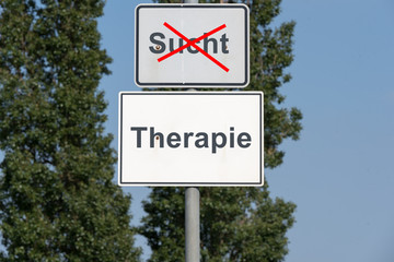 Schuld mit Sucht und Therapie