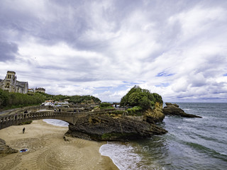 Scenic landscape of San Sebastian Spain