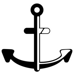 Isoalted anchor icon