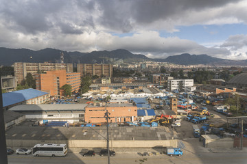 Vista panorámica de Bogotá
