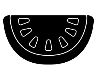 Isolated watermelon icon