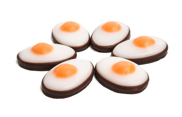 candy egg isolated