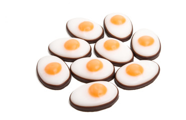candy egg isolated