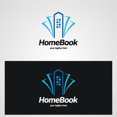 Home Book Logo Designs Template