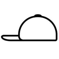 Isolated summer hat icon