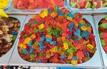 jelly candy for sale at local city market