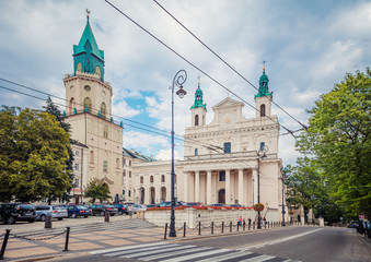 Archcathedral in Lublin, Poland