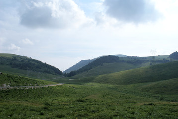 Naklejka premium paesaggio montano