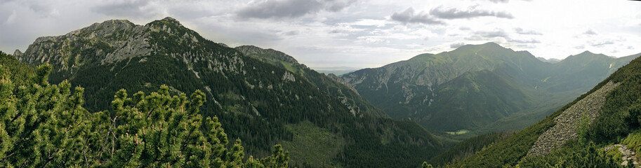 Poland Mountain Panorama