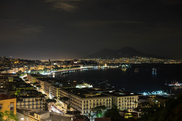 Obraz premium napoli di notte