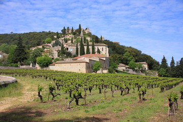 le village de la Roque sur Cèze