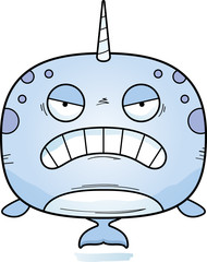Angry Cartoon Narwhal © corythoman
