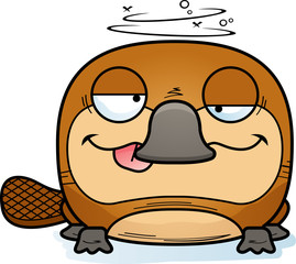 Cartoon Goofy Platypus