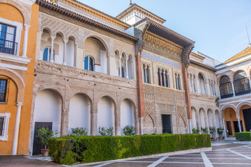 Fototapeta na wymiar Real Alcázar de Séville
