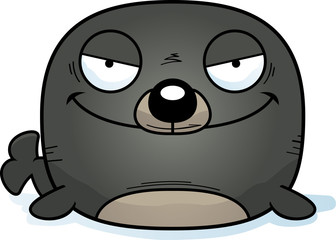 Evil Cartoon Seal