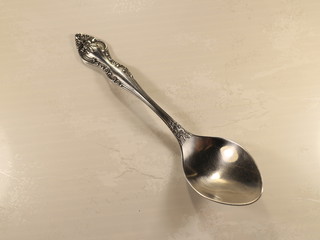metal table spoon