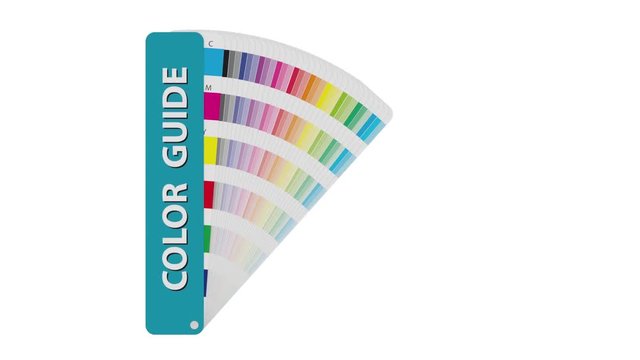 cmyk color chart used in prepress and professional printing. color swatches