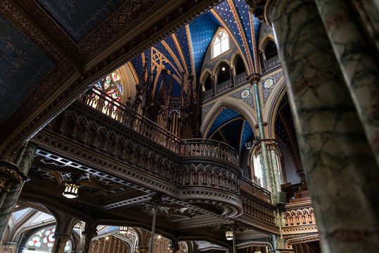 Kathedralbasilika Notre-Dame innen, Ottawa, Kanada