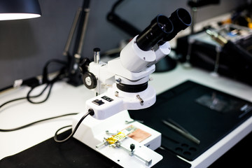 laboratory microscope