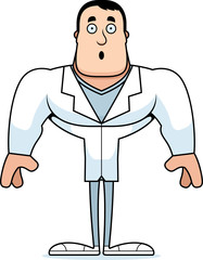 Cartoon Surprised Doctor