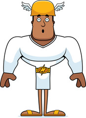 Cartoon Surprised Hermes