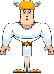 Cartoon Surprised Hermes